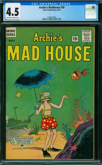 Image of Archie's Madhouse #28 CGC 4.5