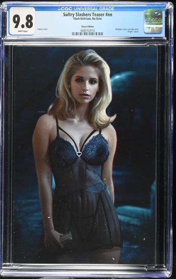 Image of Sultry Slashers Teaser #nn CGC 9.8 Slayer Edition Virgin Cover (Buffy the Vampire Slayer)