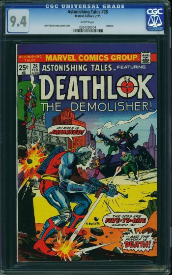 Image of Astonishing Tales #28 CGC 9.4