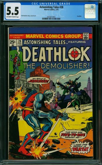 Image of Astonishing Tales #28 CGC 5.5