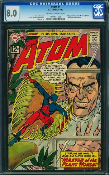 Image of Atom #1 CGC 8.0