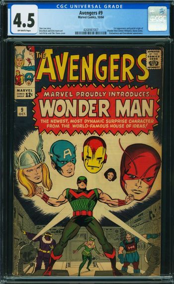 Image of Avengers #9  CGC 4.5