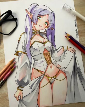 Image of Frieren ♥️ [Original Artwork] Limited !