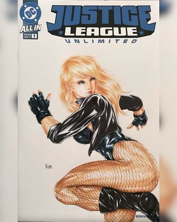 Image of Black Canary - Original Art Sketch Cover