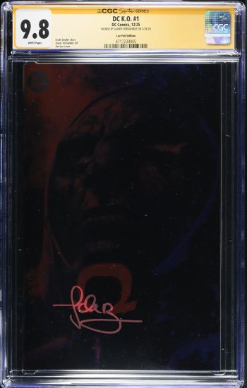Image of DC K.O. #1 CGC 9.8 Signed by Javier Fernandez