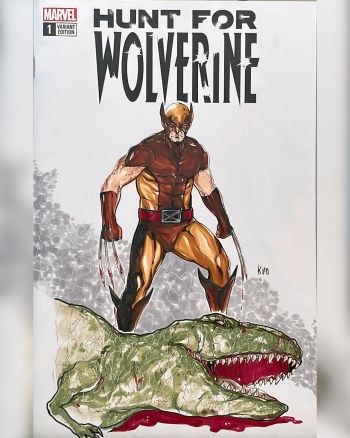 Image of Wolverine - Original Art Sketch Cover