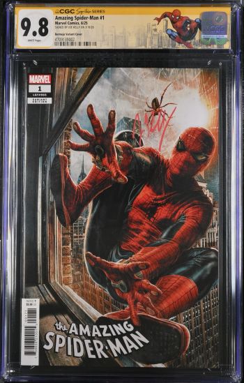 Image of Amazing Spider-Man #1 CGC 9.8 Signed by Joe Kelly