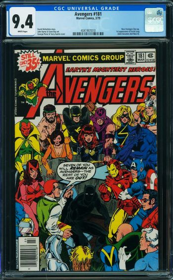 Image of Avengers #181 CGC 9.4