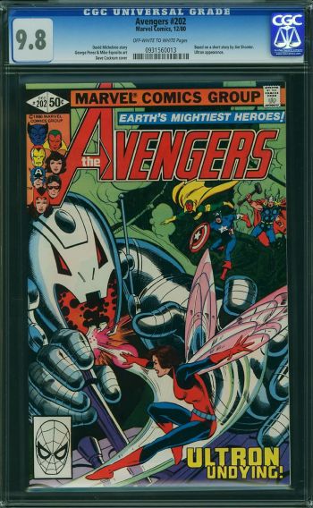 Image of Avengers #202 CGC 9.8