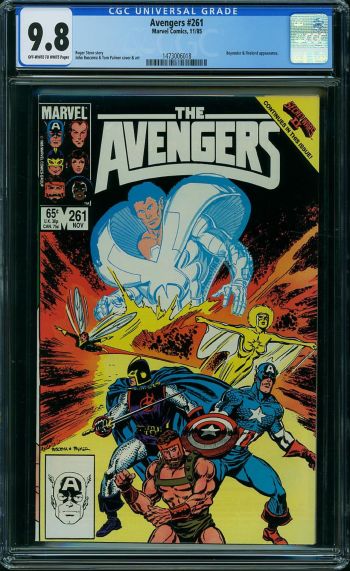 Image of Avengers #261 CGC 9.8