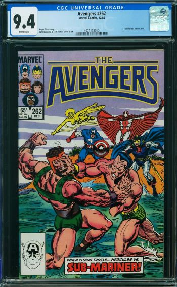 Image of Avengers #262 CGC 9.4