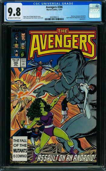 Image of Avengers #286 CGC 9.8