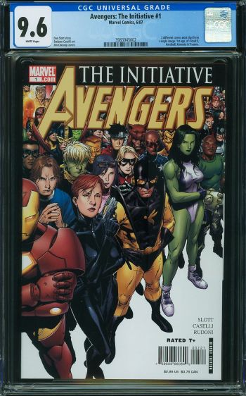 Image of Avengers: The Initiative #1 CGC 9.6