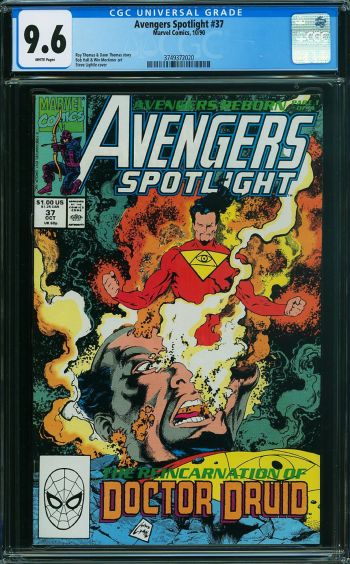 Image of Avengers Spotlight #37 CGC 9.6
