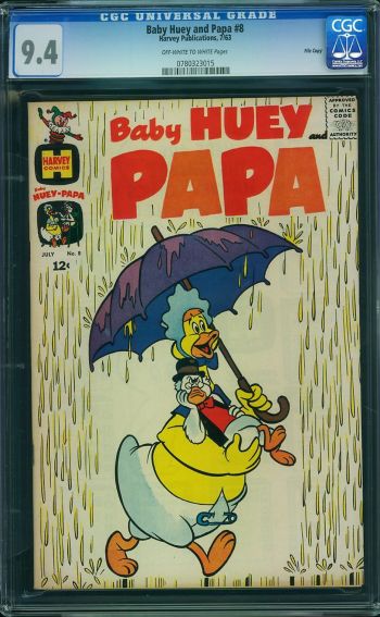 Image of Baby Huey and Papa #8 CGC 9.4