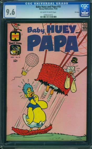 Image of Baby Huey and Papa #10 CGC 9.6