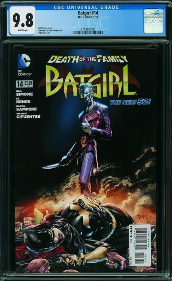 Image of Batgirl #14 CGC 9.8