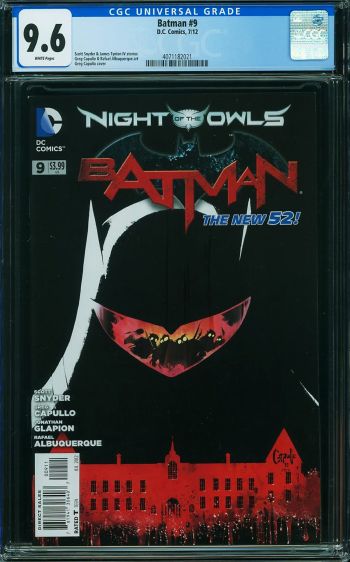 Image of Batman #9 CGC 9.6