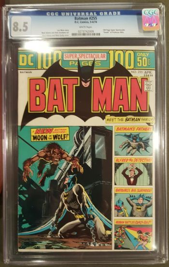 Image of Batman #255 CGC 8.5