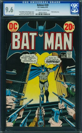 Image of Batman #249 CGC 9.6