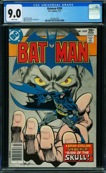 Image of Batman #289 CGC 9.0