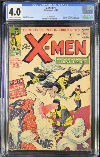 Image of Uncanny X-Men #1 (Vol. 1, Marvel, 1963) CGC 4.0