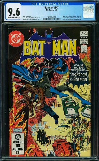 Image of Batman #347 CGC 9.6