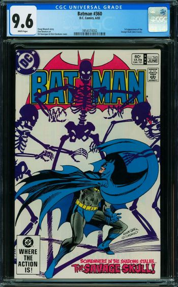 Image of Batman #360 CGC 9.6