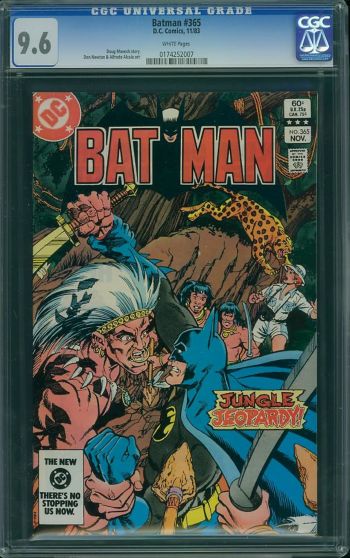 Image of Batman #365 CGC 9.6