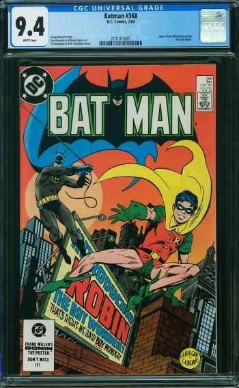 Image of Batman #368 CGC 9.4