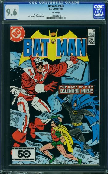 Image of Batman #384 CGC 9.6
