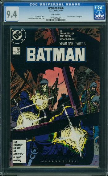 Image of Batman #406 CGC 9.4