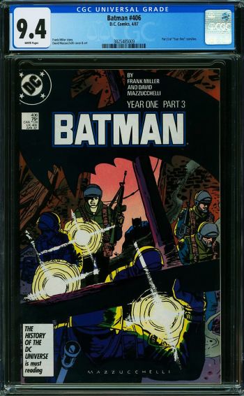 Image of Batman #406 CGC 9.4
