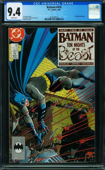 Image of Batman #418 CGC 9.4