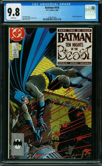 Image of Batman #418 CGC 9.8