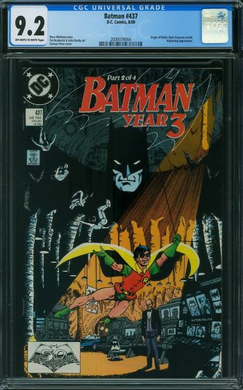 Image of Batman #437 CGC 9.2