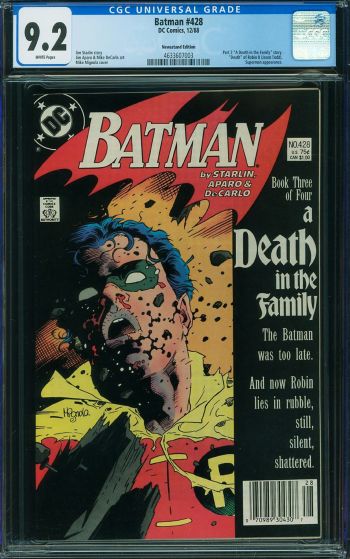 Image of Batman #428 CGC 9.2