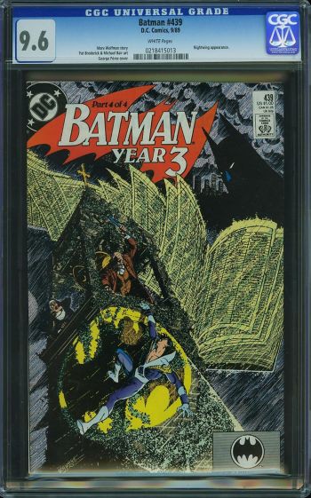 Image of Batman #439 CGC 9.6