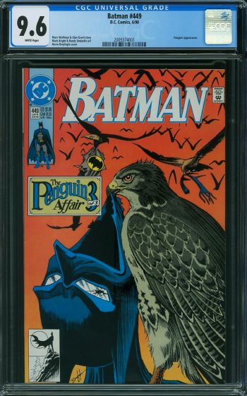 Image of Batman #449 CGC 9.6