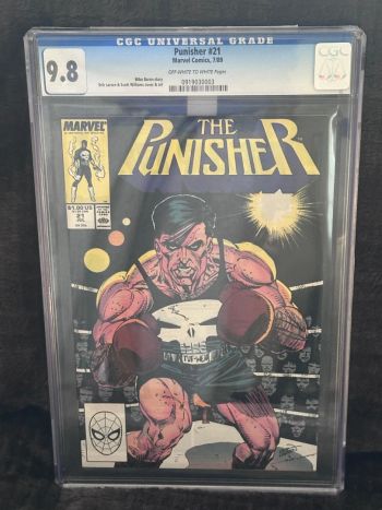 Image of Punisher #21 CGC 9.8