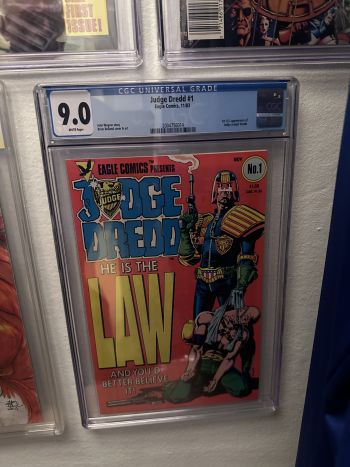 Image of Judge Dredd #1 CGC 9.0