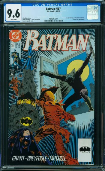Image of Batman #457 CGC 9.6