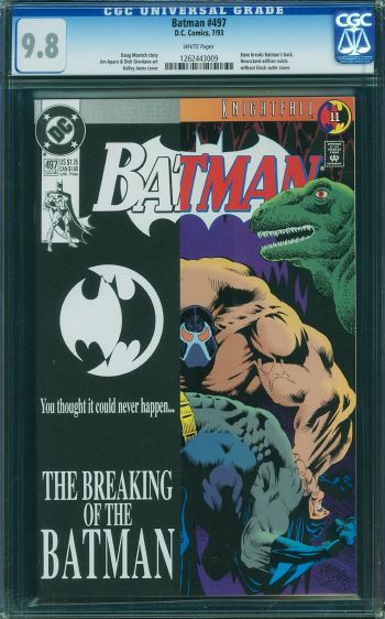Image of Batman #497 CGC 9.8