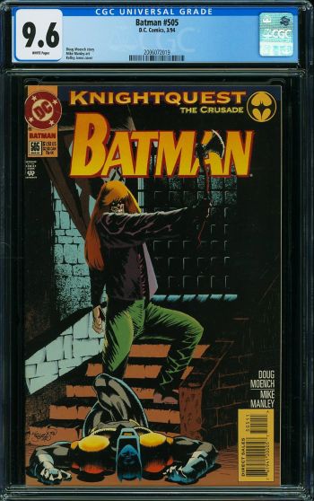 Image of Batman #505 CGC 9.6