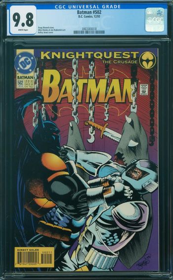 Image of Batman #502 CGC 9.8