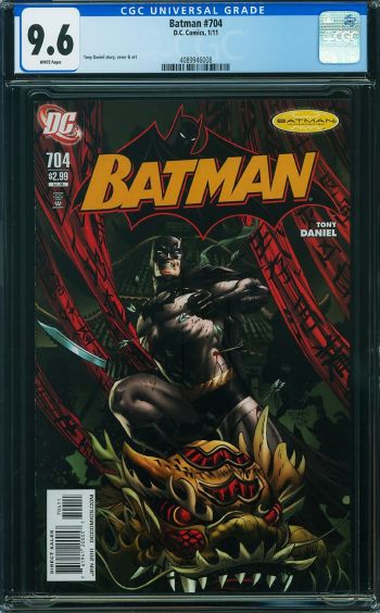 Image of Batman #704 CGC 9.6