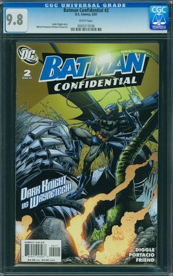 Image of Batman Confidential #2 CGC 9.8
