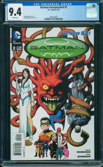 Image of Batman Incorporated #2 CGC 9.4