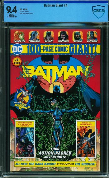 Image of Batman Giant #4 CBCS 9.4