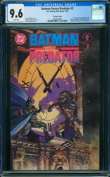 Image of Batman Versus Predator #2 CGC 9.6